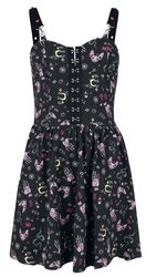 Ditsy Ouija Printed Mini Dress, Jawbreaker, Kort klänning