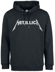 Amplified Collection - White Logo, Metallica, Luvtröja