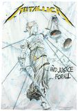 ...And Justice For All, Metallica, Flagga