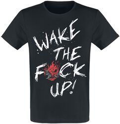 Wake The Fuck Up, Cyberpunk 2077, T-shirt