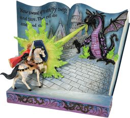 Love Conquers All - Maleficent storybook-figur, Törnrosa, Staty