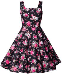 Swing Floral Dress, Belsira, Halvlång klänning