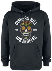 Amplified Collection - Floral Skull, Cypress Hill, Luvtröja