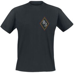 Pinstripe Eliminator 83, ZZ Top, T-shirt