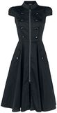 Black Ursula Dress, H&R London, Halvlång klänning
