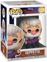 80th Anniversary - Gepetto vinylfigur 1028, Pinocchio, Funko Pop!