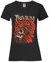 Clark Or Flaming Skull, Trivium, T-shirt