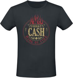 Ring Of Fire Flames, Johnny Cash, T-shirt
