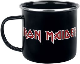 Logo -  Enamel Mug, Iron Maiden, Mugg