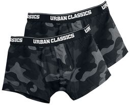 2-Pack Camo Boxer Shorts, Urban Classics, Boxer-set