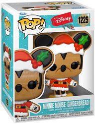 Disney Holiday - Minnie Mouse (Gingerbread) vinylfigur nr 1225, Mickey Mouse, Funko Pop!