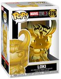 Marvel Studios 10 - Loki (Chrome) vinylfigur 376, Marvel, Funko Pop!