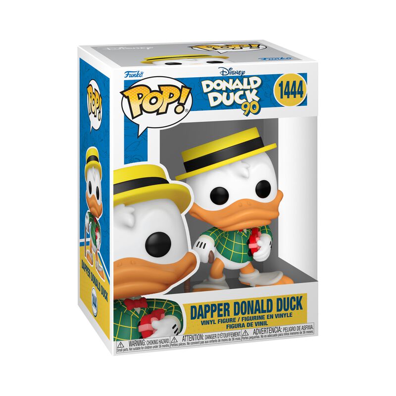 90th Anniversary - Dapper Donald Duck vinylfigur 1444