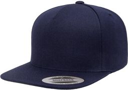 Premium five-panel snapback cap, Flexfit, Keps