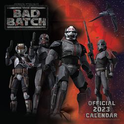 Bad Batch - Väggkalender 2023, Star Wars, Kalender
