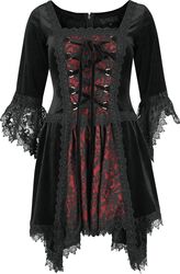 Short gothic dress, Sinister Gothic, Kort klänning