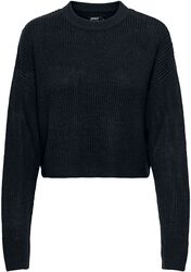 Malavi LS cropped knitted jumper, Only, Stickad jumper