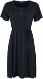 Omlottklänning, Black Premium by EMP, Kort klänning