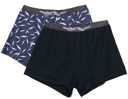 2-pack boxers med retrotryck, EMP Stage Collection, Boxer-set