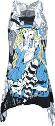 Steampunk Alice lace panel vest, Innocent, Topp