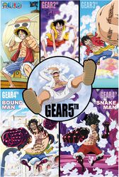 Gears History, One Piece, Poster