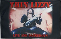Live and dangerous, Thin Lizzy, Flagga