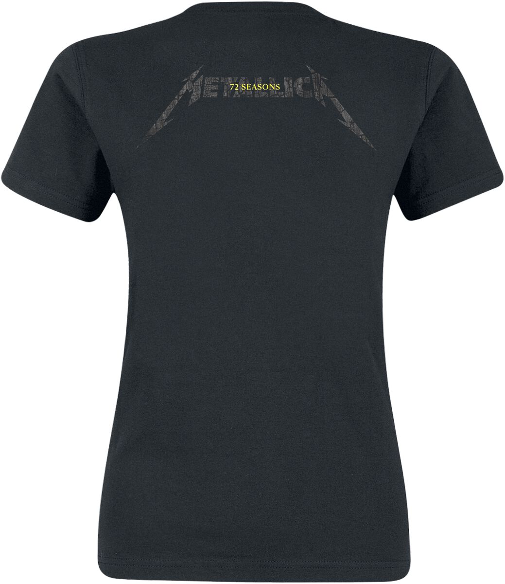 Metallica 72 Season Broken Burnt Guitar T-Shirt - Officiële Merchandise - L