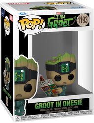 I am Groot - Groot in onesie vinylfigur nr 1193, Guardians Of The Galaxy, Funko Pop!
