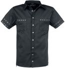 Dark Strap Shirt, Gothicana by EMP, Kortärmad tröja