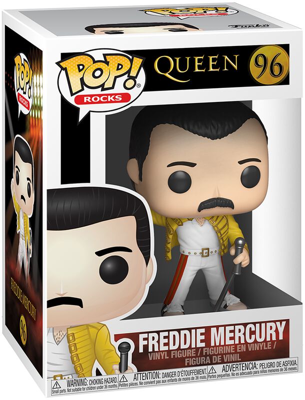 Freddie Mercury (Wembley 1986) Rocks Vinyl Figur 96