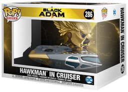Hawkman in Cruiser (Pop! Ride Super Deluxe) vinylfigur nr 286, Black Adam, Funko Pop!