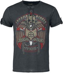 T-shirt i vintagestil, Rock Rebel by EMP, T-shirt