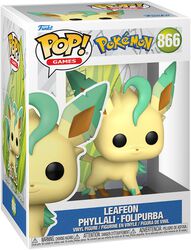 Leafeon - Phyllali - Folipurba vinylfigur nr 866, Pokémon, Funko Pop!