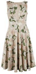 Viola Floral Swing Dress, H&R London, Halvlång klänning