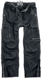 Royal Vintage Trousers (Loose Fit), Black Premium by EMP, Cargo-byxor