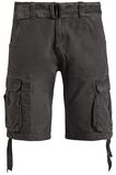 Army Vintage Shorts, Black Premium by EMP, Shorts