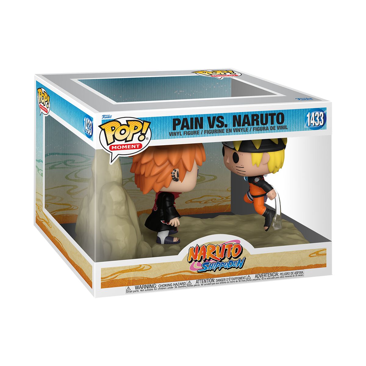 Pain vs. Naruto (Pop! Moment) vinylfigur nr 1433