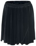 Velvet Swinging Skirt, Gothicana by EMP, Kort kjol