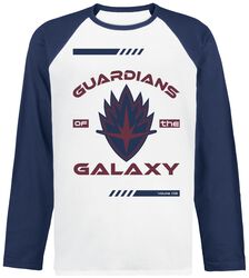 Vol. 3 - Badge, Guardians Of The Galaxy, Långärmad tröja