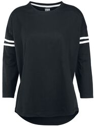 Ladies Sleeve Striped L/S Tee, Urban Classics, Långärmad tröja