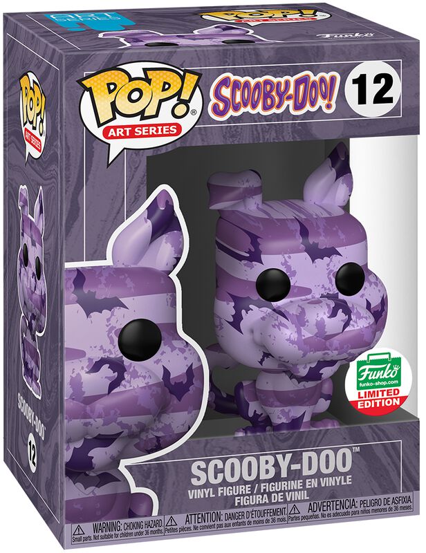 Scooby Doo Scooby Doo (med skyddsförpackning) (Funko Shop Europe) vinylfigur 12