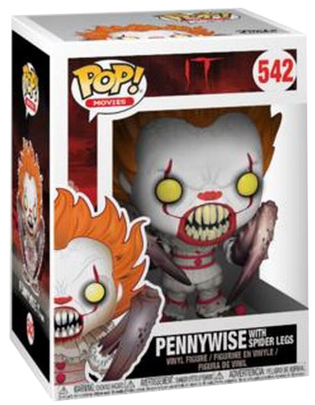2 - Pennywise with Spider Legs - vinylfigur nr 542