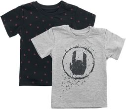Barn - set med två T-shirts svart/grå, EMP Stage Collection, T-shirt