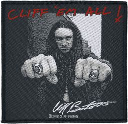 Cliff 'Em All, Metallica, Tygmärke