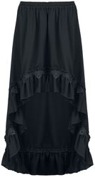 Goth kort/lång kjol, Sinister Gothic, Halvlång kjol