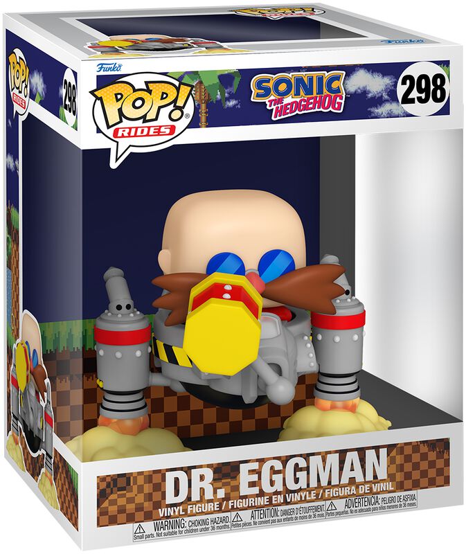 Dr. Eggman (Pop! Ride) vinylfigur 298