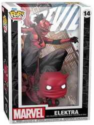 Elektra (POP! Comic covers) vinylfigur 14, Daredevil, Samlingsfigurer