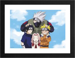 Photo Team 7, Naruto, Inramad bild