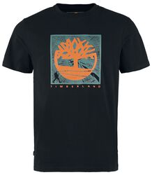 Kortärmad T-shirt med grafiskt framsidestryck, Timberland, T-shirt