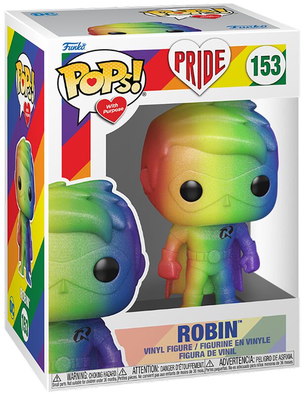 Pride 2022 - Robin (Rainbow) vinylfigur 153